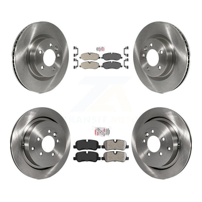 Kit de Rotor de frein à disque à plaquettes semi-métalliques avant et arrière, pour Land Rover LR3 Range Spor