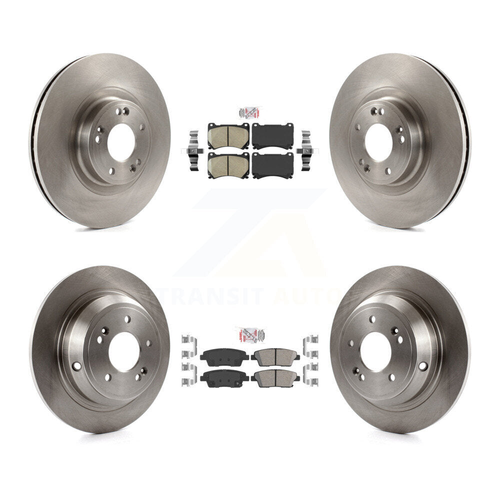 Kit de plaquettes en céramique et de disques de frein avant et arrière, pour Hyundai Genesis K8A-10240