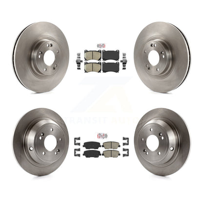 Kit de plaquettes en céramique et de rotors de frein à disque avant et arrière, pour Hyundai Genesis 4,6l