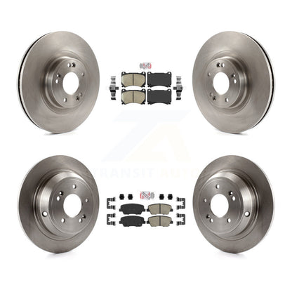 Kit de plaquettes en céramique et de rotors de frein à disque avant et arrière, pour Hyundai Genesis 4,6l