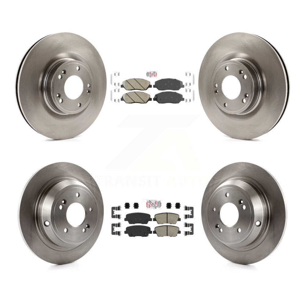 Kit de plaquettes en céramique et de disques de frein avant et arrière, pour Hyundai Genesis 3,8 l