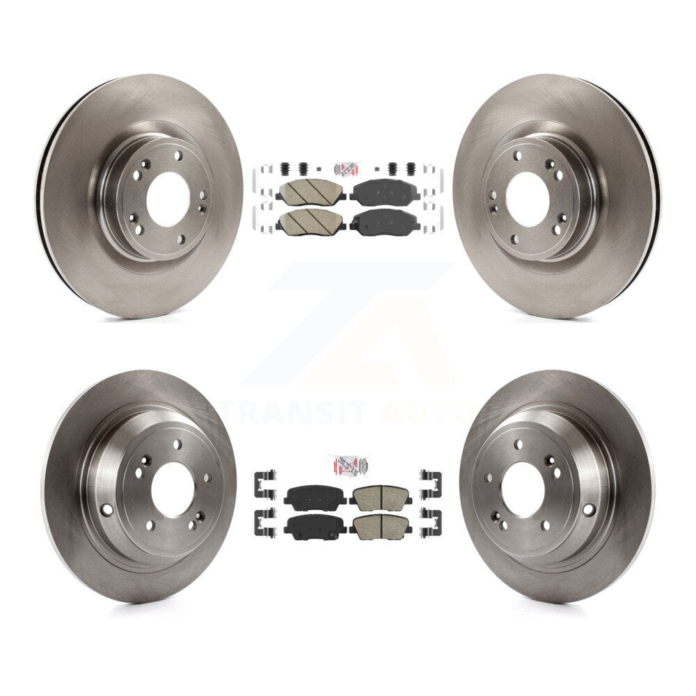 Kit de plaquettes en céramique et de disques de frein avant et arrière, pour Hyundai Genesis 3,8 l