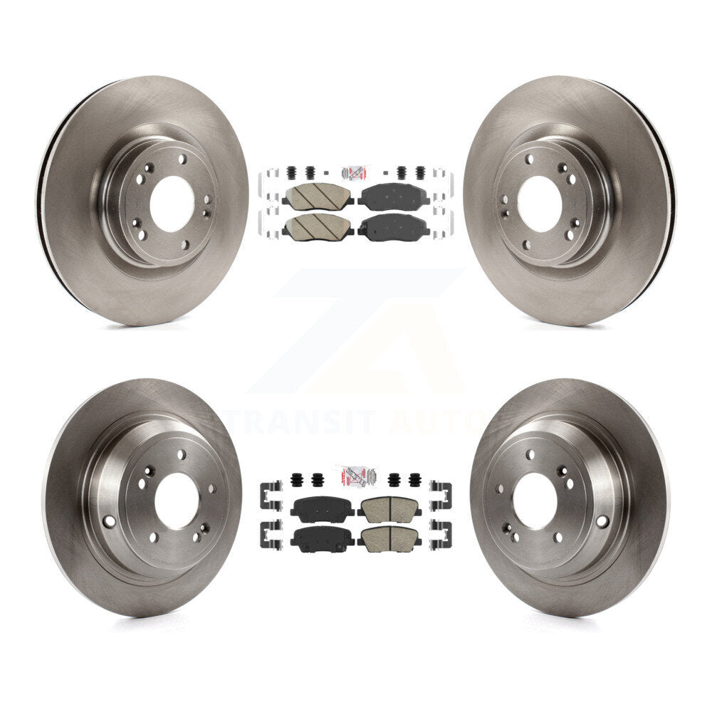 Kit de plaquettes en céramique et de disques de frein avant et arrière, pour Hyundai Genesis 3,8 l