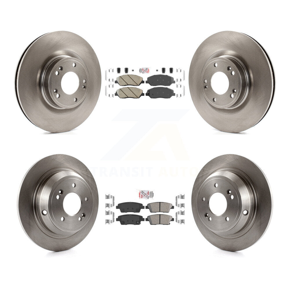 Kit de plaquettes en céramique et de disques de frein avant et arrière, pour Hyundai Genesis 3,8 l