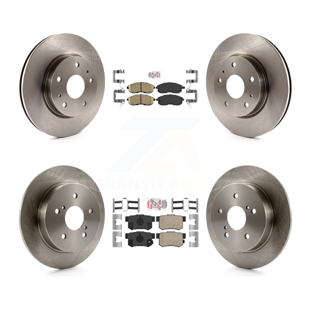 Kit de plaquettes en céramique et de disques de frein avant et arrière, pour Suzuki SX4 Crossover