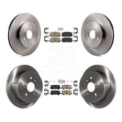 Kit de plaquettes en céramique et Rotor de frein avant et arrière, pour Lexus RX350 RX330 Toyota Highlande