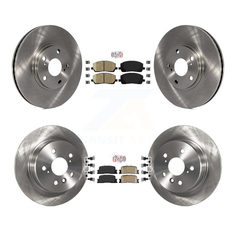 Kit de rotors de frein à disque en céramique avant et arrière, pour Toyota Highlander AW 2001 – 2003