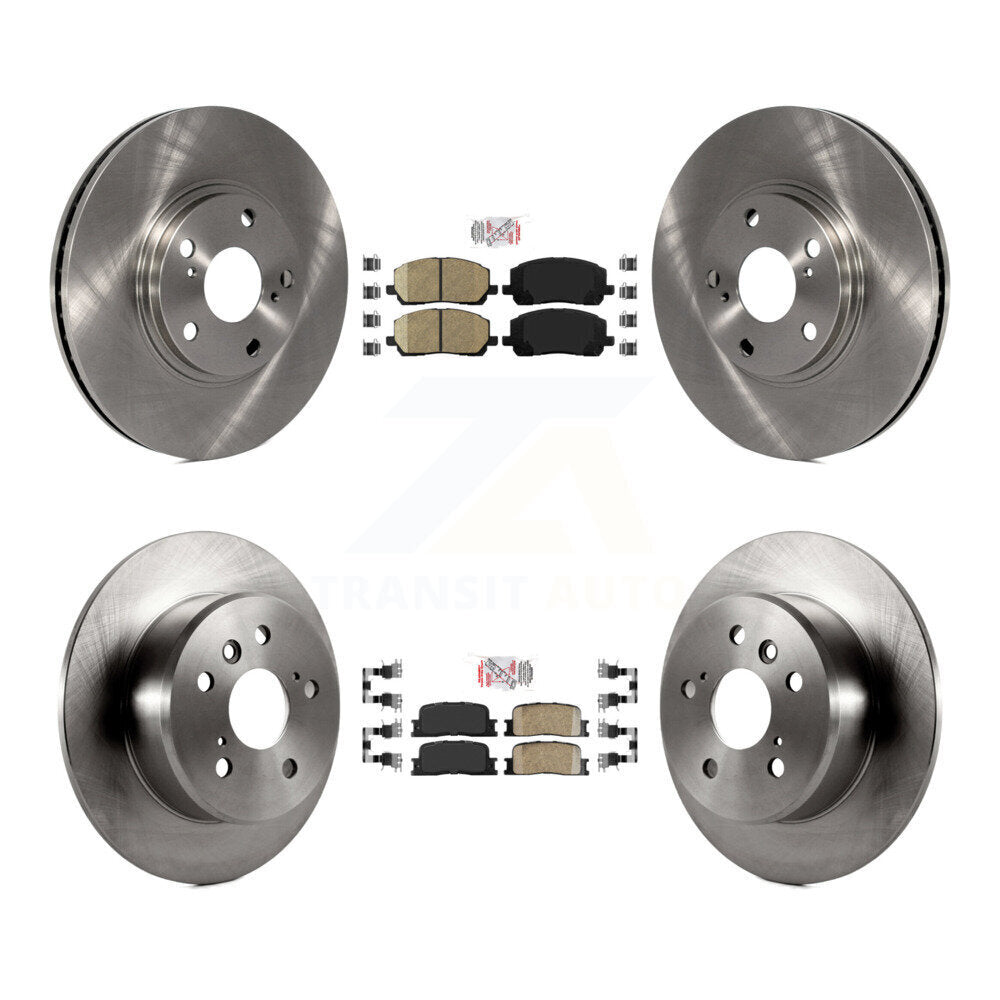 Kit de rotors de frein à disque en céramique avant et arrière, pour Toyota Highlander FW 2001 – 2003