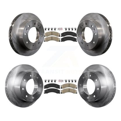 Kit de plaquettes en céramique et Rotor de frein avant et arrière, pour GMC Chevrolet Sierra 2500 HD 350