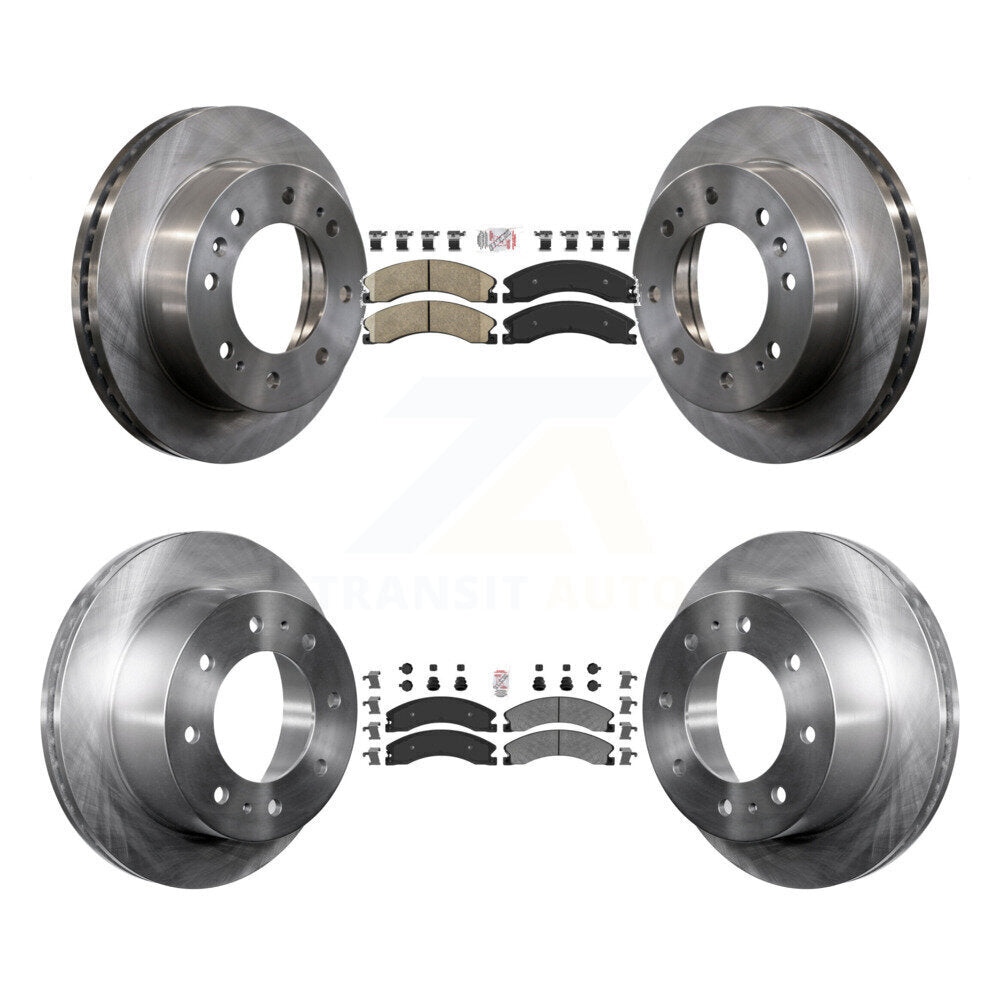 Kit de Rotor de frein à plaquettes semi-métalliques avant et arrière en céramique, pour GMC Chevrolet Sierra H