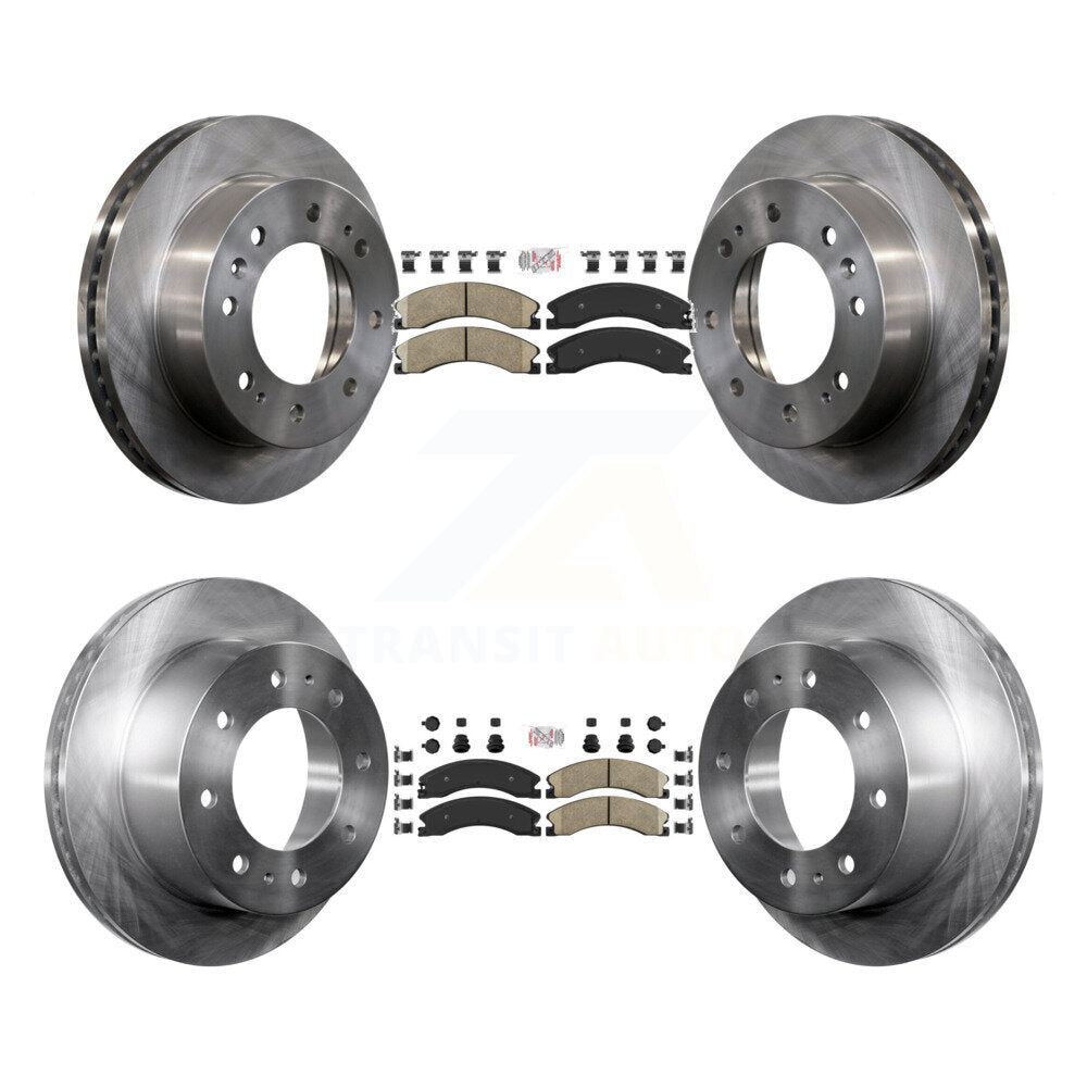 Kit de plaquettes en céramique et Rotor de frein avant et arrière, pour GMC Chevrolet Sierra 2500 HD 350