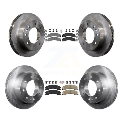 Kit de Rotor de frein à plaquettes en céramique, semi-métallique, avant et arrière, pour GMC Chevrolet Sierra H