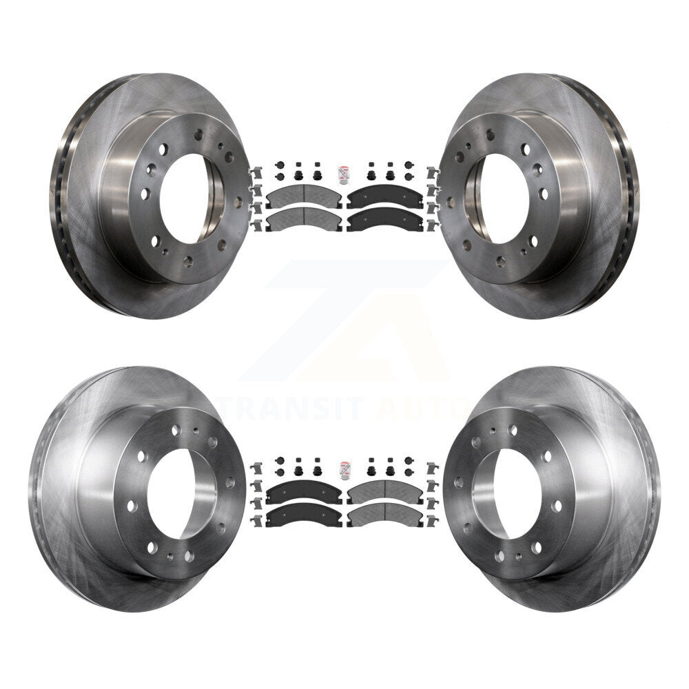 Kit de plaquettes et disques de frein semi-métalliques avant et arrière, pour GMC Chevrolet Sierra 2500 H