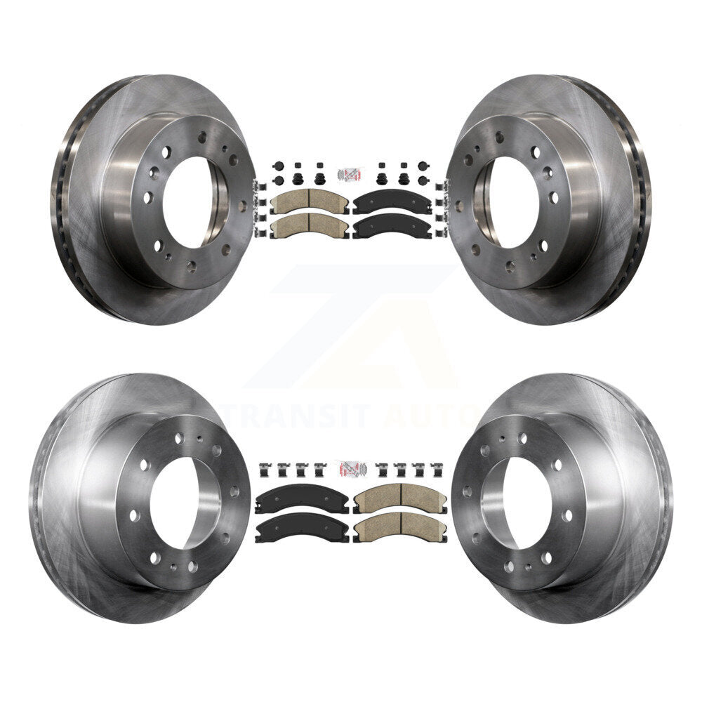 Kit de plaquettes en céramique et Rotor de frein avant et arrière, pour GMC Chevrolet Sierra 2500 HD 350