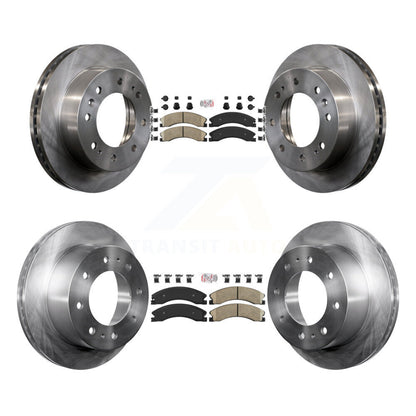 Kit de plaquettes en céramique et Rotor de frein avant et arrière, pour GMC Chevrolet Sierra 2500 HD 350