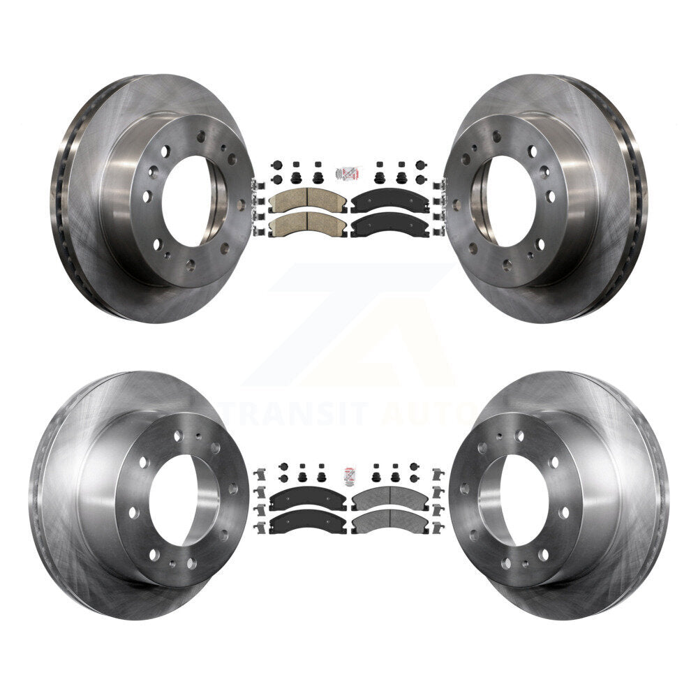 Kit de Rotor de frein à plaquettes semi-métalliques avant et arrière en céramique, pour GMC Chevrolet Sierra H