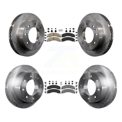 Kit de Rotor de frein à plaquettes semi-métalliques avant et arrière en céramique, pour GMC Chevrolet Sierra H