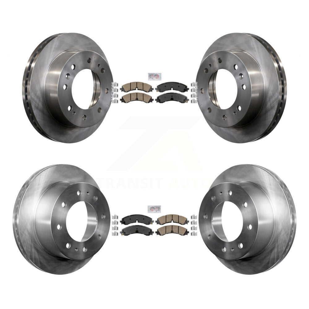 Kit de plaquettes en céramique et Rotor de frein avant et arrière, pour GMC Chevrolet Sierra 2500 HD 350