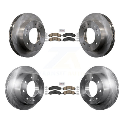 Kit de plaquettes en céramique et Rotor de frein avant et arrière, pour GMC Chevrolet Sierra 2500 HD 350