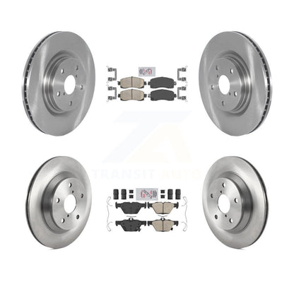 Kit de plaquettes en céramique et de rotors de frein à disque avant et arrière, pour Subaru Forester K8A-10243