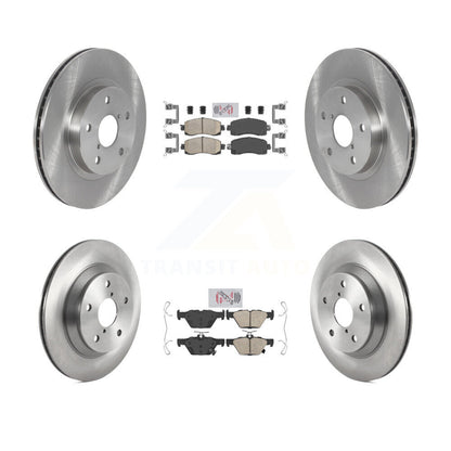 Kit de plaquettes en céramique et de rotors de frein à disque avant et arrière, pour Subaru Forester K8A-10244
