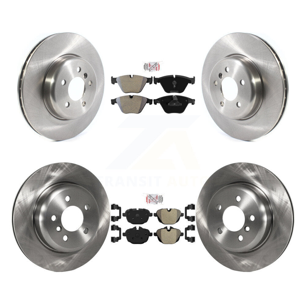 Kit de plaquettes semi-métalliques avant et arrière et Rotor de frein à disque, pour BMW 535i xDrive 535d