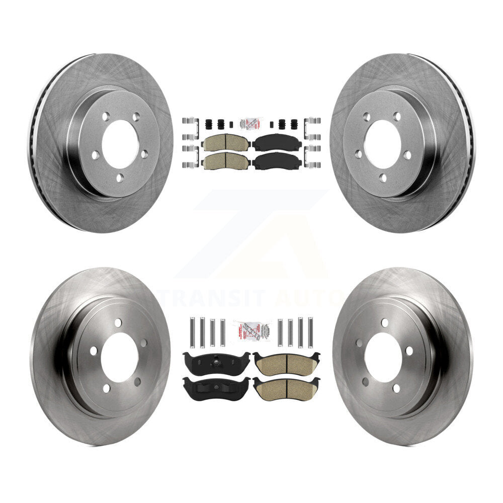 Kit de plaquettes en céramique et Rotor de frein avant et arrière, pour Ford Explorer Mercury Mountainee