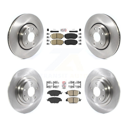 Kit de plaquettes en céramique et de rotors de frein à disque avant et arrière, pour Mazda CX-9 2016 – 2023
