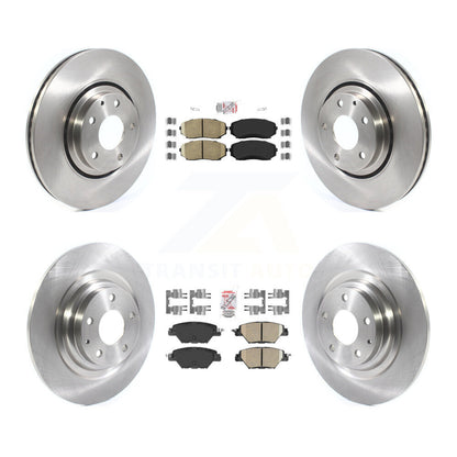 Kit de plaquettes en céramique et de rotors de frein à disque avant et arrière, pour Mazda CX-9 2016 – 2023
