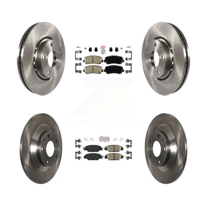 Kit de plaquettes en céramique et de rotors de frein à disque avant et arrière, pour Mazda CX-5 K8A-102456