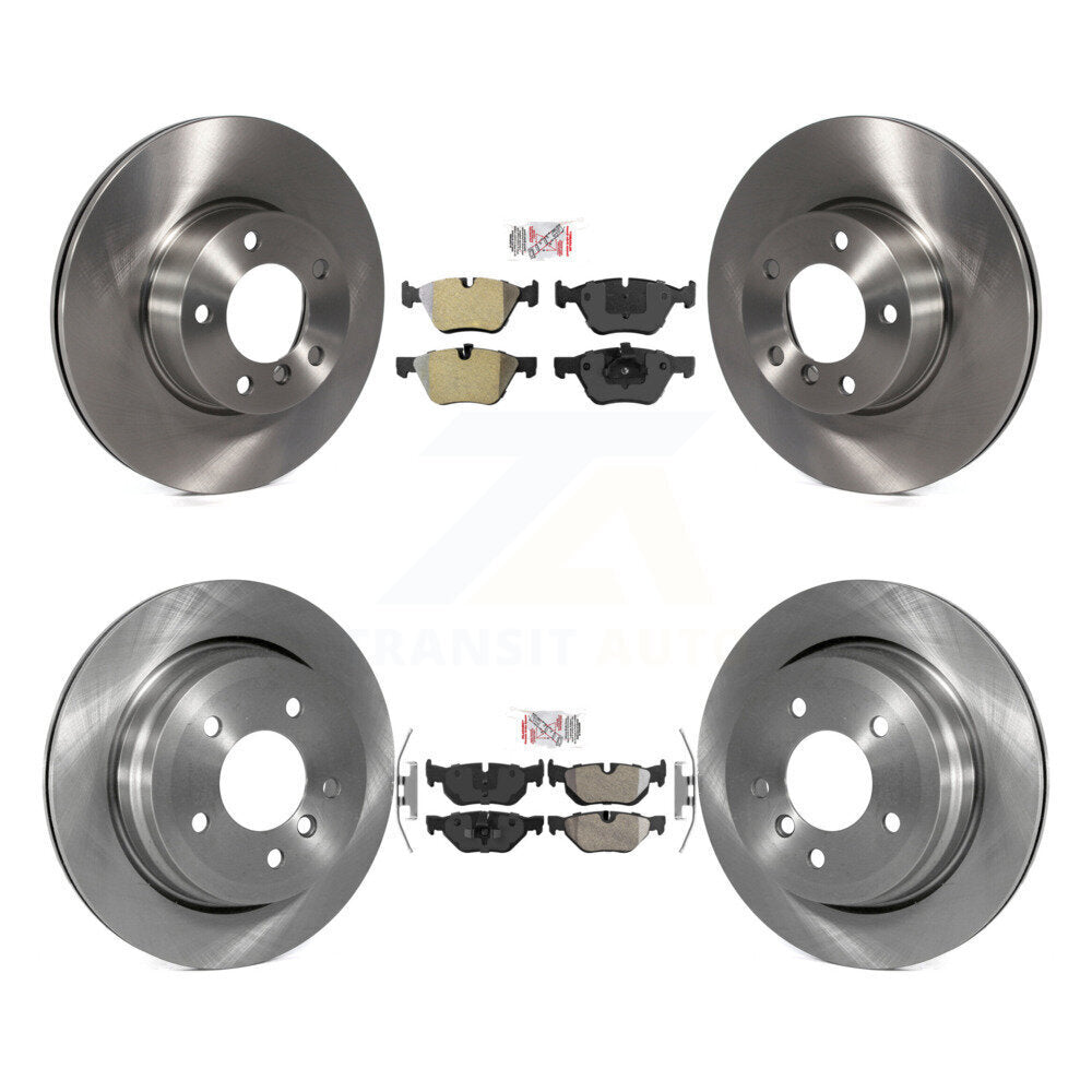 Kit de plaquettes semi-métalliques avant et arrière et disques de frein pour BMW 328xi K8A-10246