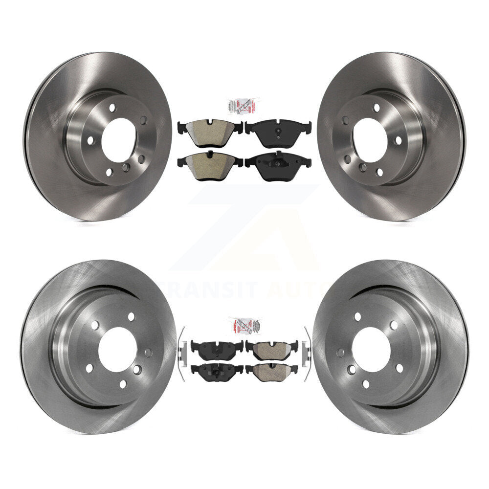 Kit de plaquettes semi-métalliques avant et arrière et Rotor de frein à disque, pour BMW 328i xDrive X1 328x