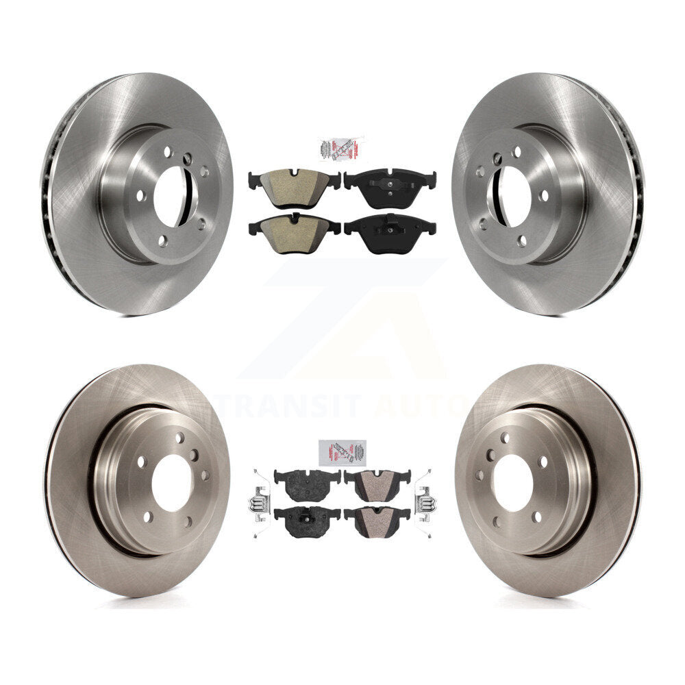 Kit de plaquettes semi-métalliques avant et arrière et disques de frein, pour BMW 530i 525i 528i