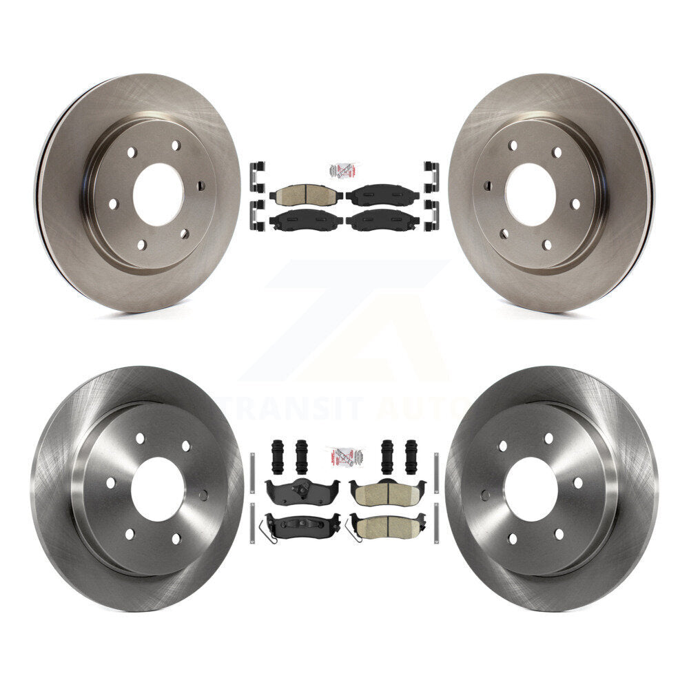 Kit de plaquettes en céramique et Rotor de frein avant et arrière, pour Nissan TITAN INFINITI QX56 Armad