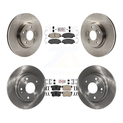 Kit de plaquettes en céramique et de rotors de frein à disque avant et arrière, pour Honda Civic Acura ILX