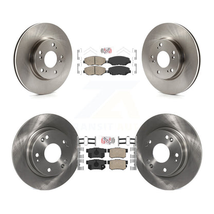 Kit de plaquettes en céramique et de rotors de frein à disque avant et arrière, pour Acura ILX 2.0L 2013