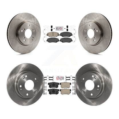 Kit de plaquettes en céramique et de disques de frein avant et arrière, pour Honda Civic K8A-102491