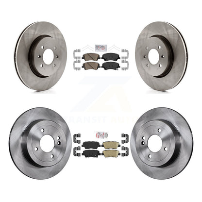 Kit de plaquettes en céramique et de disques de frein avant et arrière, pour Kia Rio Hyundai Accent