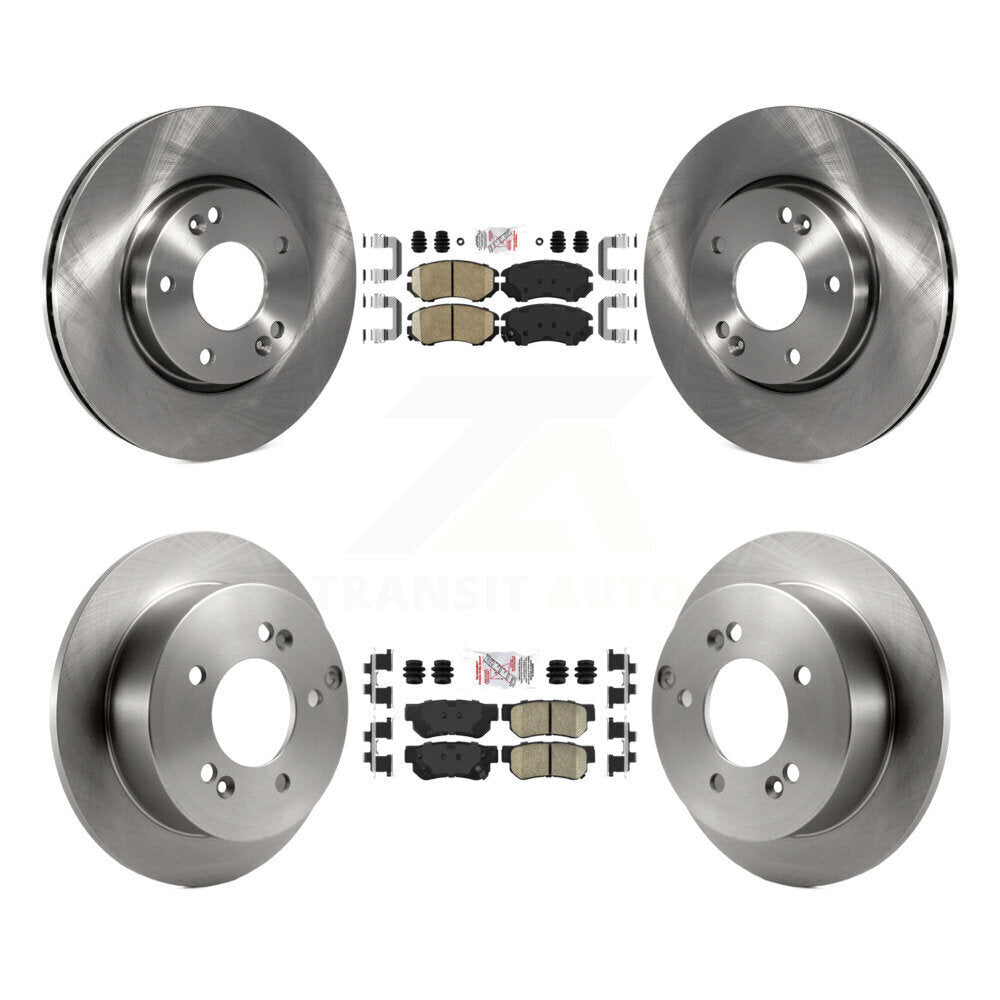 Kit de plaquettes en céramique et de rotors de frein avant et arrière, pour Hyundai Tucson Kia Sportage Optim