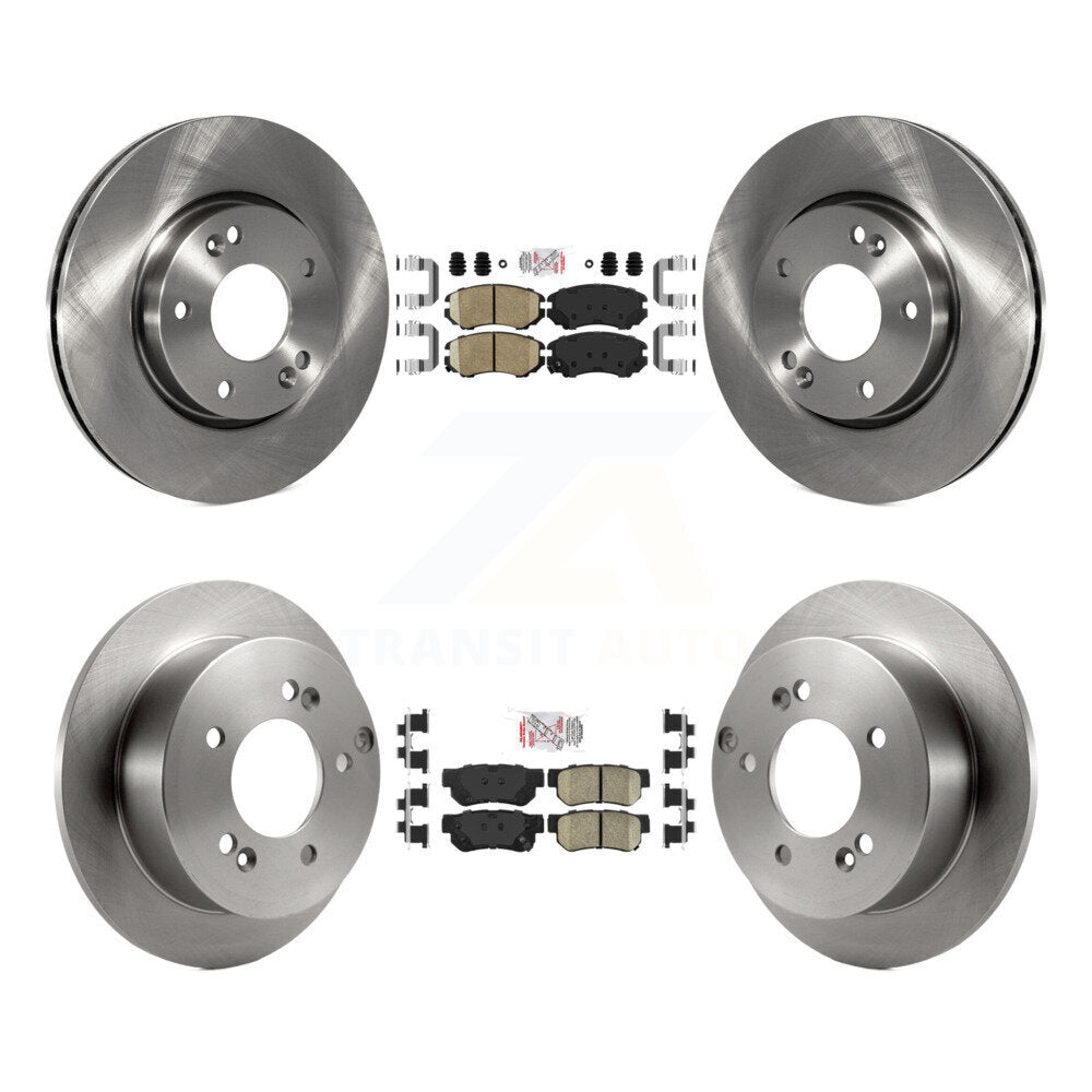 Kit de plaquettes en céramique et de rotors de frein avant et arrière, pour Hyundai Tucson Kia Sportage Optim