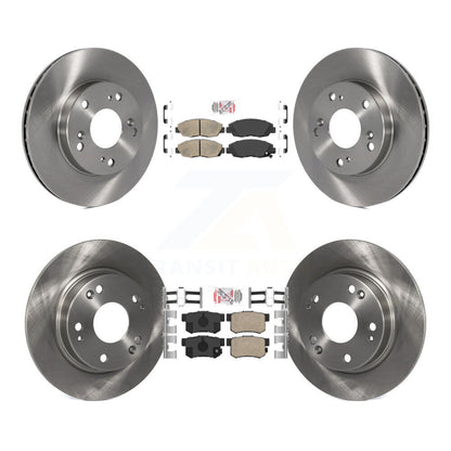 Kit de plaquettes en céramique et de disques de frein avant et arrière, pour Honda Civic K8A-102509