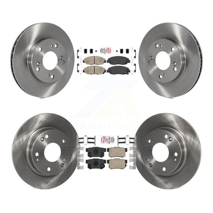 Kit de plaquettes en céramique et de disques de frein avant et arrière, pour Honda Civic K8A-102511