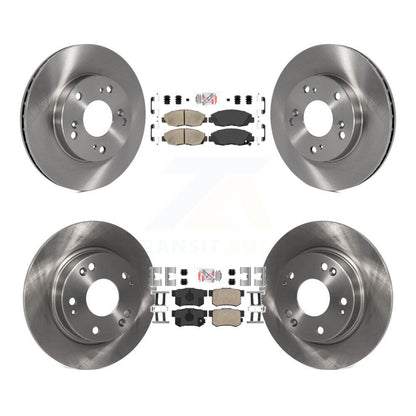 Kit de plaquettes en céramique et de disques de frein avant et arrière, pour Honda Civic K8A-102512