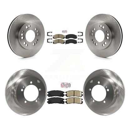 Kit de plaquettes en céramique et de rotors de frein à disque avant et arrière, pour Eagle Talon AWD 1998