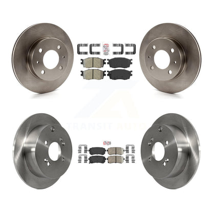 Kit de plaquettes en céramique et de Rotor de frein à disque, semi-métalliques avant et arrière, pour Hyundai Accen
