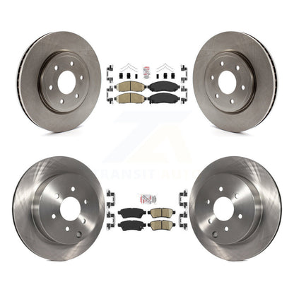 Kit de plaquettes en céramique et de disques de frein avant et arrière, pour Nissan Pathfinder
