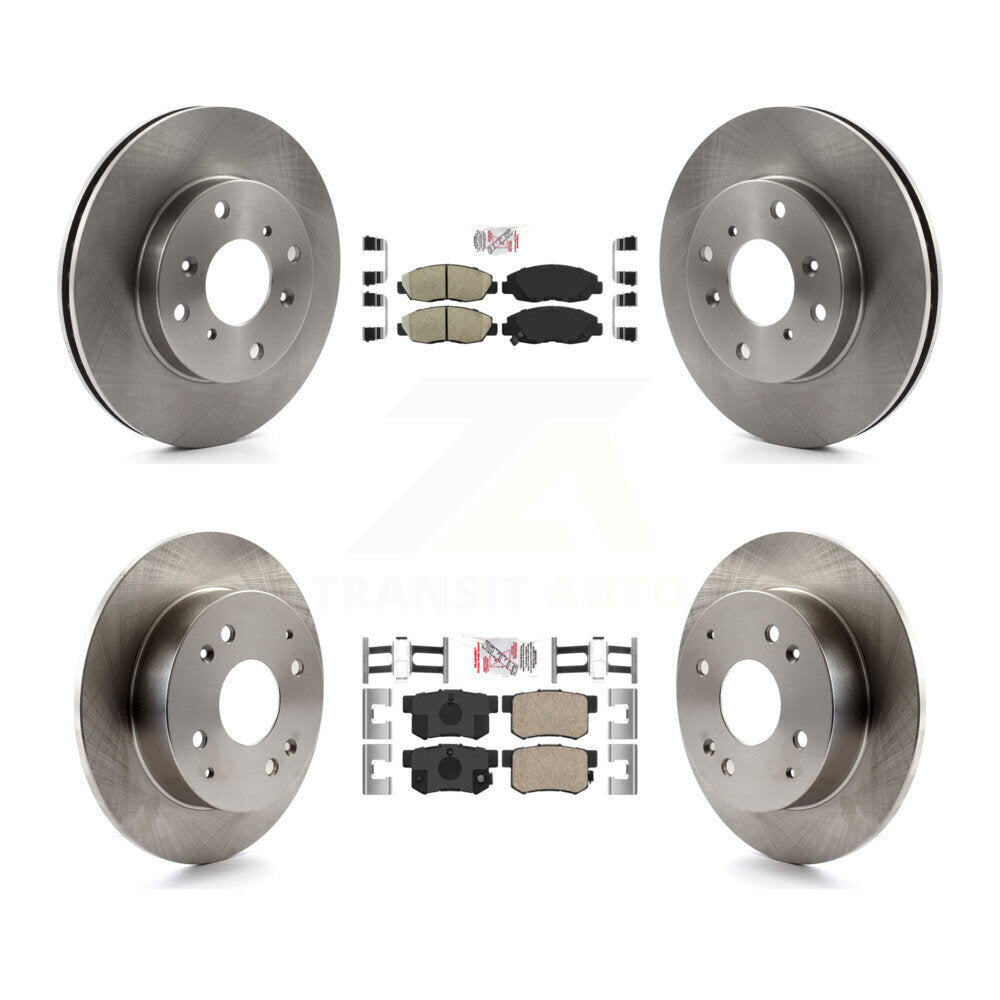 Kit de plaquettes en céramique et de rotors de frein à disque avant et arrière, pour Honda Accord Acura CL