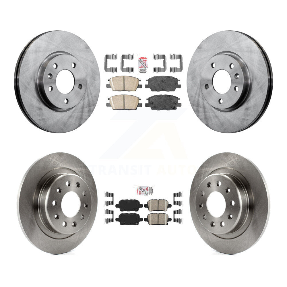 Kit de rotors de frein à plaquettes en céramique avant et arrière, pour Chevrolet Equinox GMC Terrain Malib