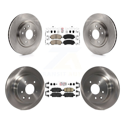 Kit de plaquettes en céramique et de disques de frein avant et arrière, pour Nissan Rogue Sport Qashqa