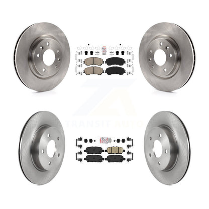 Kit de plaquettes en céramique et de disques de frein avant et arrière, pour Nissan Qashqai Rogue Spor